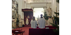 Aussendung der Sternsinger im Hohen Dom zu Fulda (Foto: Karl-Franz Thiede)